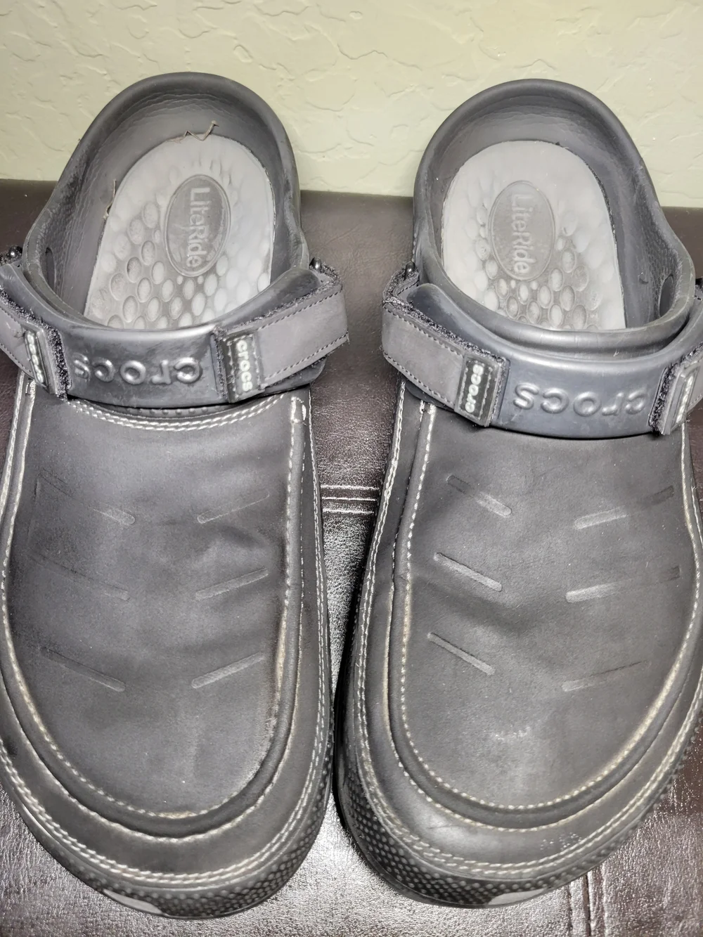 Crocs Men's Yukon Vista II Clogs Black, Size 15